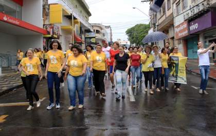 Passeata marcou “Setembro Amarelo” em Andradina