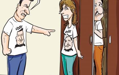 Cabo Eleitoral duas caras