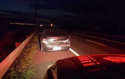 PRF intercepta carregamento de drogas; Acusado de tráfico foge e se joga no rio Paraná