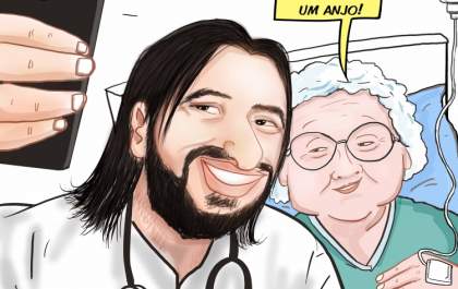 Homenagem em rede nacional