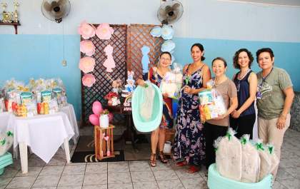 Tamiko acompanhou projeto destinado a gestante em Andradina