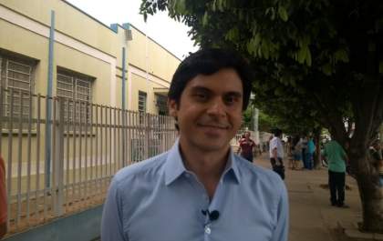 Eleições 2018:Candidato Paulo Salomão já votou