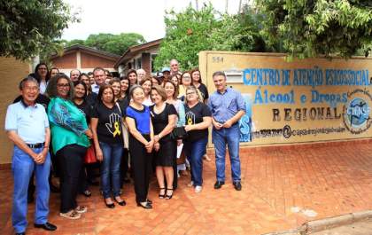 Tamiko participa de inauguração do novo CAPS AD Regional