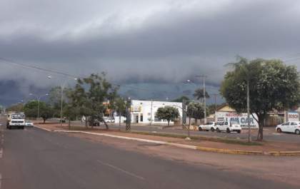Previsão indica chuva no período da tarde em Três Lagoas