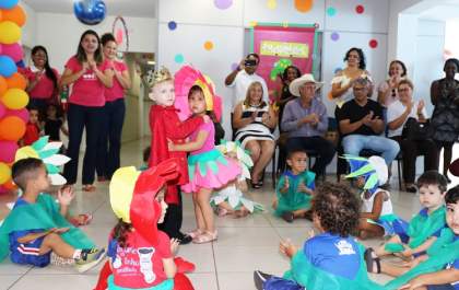 CEI Dona “Clementina Carrato” recebe nova pintura e cobertura do pátio