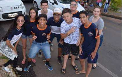 Alunos do colégio Exitus de Três Lagoas dão um show no quesito solidariedade