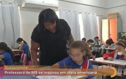 Três lagoas é destaque no Programa “Encontro com Fátima Bernardes” com o projeto Sussurrofone