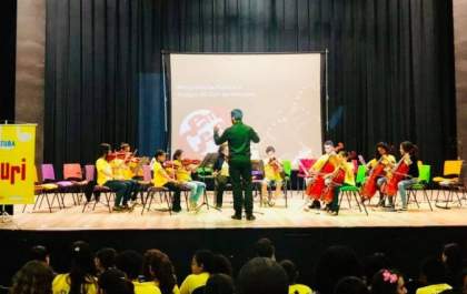 Projeto Guri representa Andradina em Encontro de Cordas Friccionadas