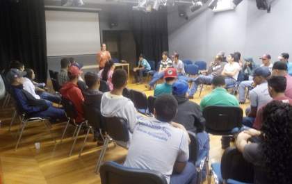 Escola Agrícola recebe o projeto “Papo com responsa”