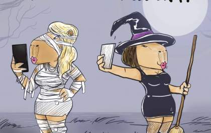 Halloween na lagoa maior