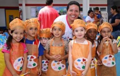 CEI “Neife Souza Lima” realiza exposição de desenhos e pinturas pelo Projeto “Crianças Arteiras”