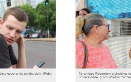 Para controlar ansiedade, candidatos chegam 4h antes em locais de prova