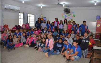 Escola Olyntho Mancini realiza o projeto 