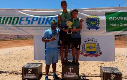 Duplas campeãs de vôlei de praia se preparam para finais dos Jogos Escolares Brasileiros