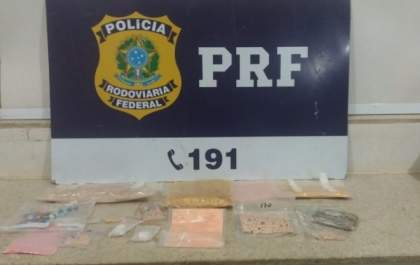 PRF apreende 800 comprimidos de ecstasy que saíram da Capital