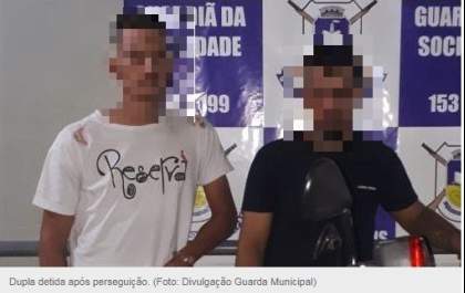 Dupla é presa após tentar matar homem na frente da Guarda Municipal