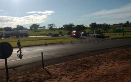 Motociclista tem perna decepada em acidente na rodovia de Andradina
