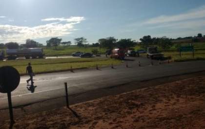 Motociclista tem perna decepada em acidente na rodovia de Andradina