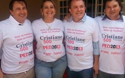 Cristiane Lopes é a nova presidente do PT em Três Lagoas