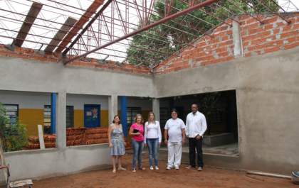 Governo de Andradina faz ampliação da escola Maria Vera