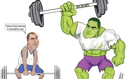 Charge do dia! Novo secretário de esportes de TL