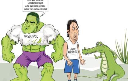 Charge do dia: verde combina mais com meio ambiente