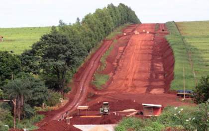 Pavimentação das rodovias