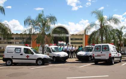 Com investimentos próprios Governo de Andradina compra mais 5 ambulâncias 0km