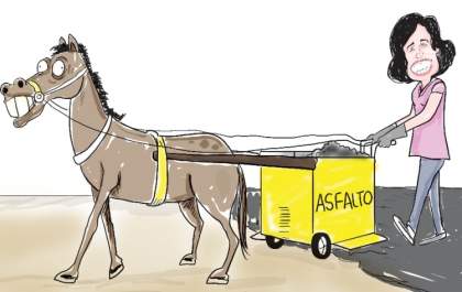 Charge do dia; Márcia Moura exotérica
