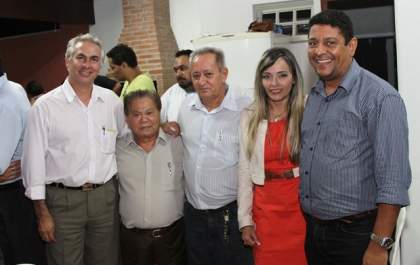 Jorge Diogo parabeniza Akira Otsubo pela nomeação de Deputado Federal