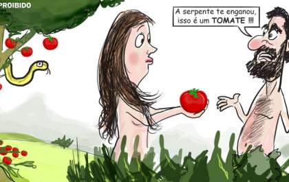 Charge - Tomate no Paraíso
