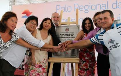 Inaugurado o Polo Regional da Escola da Construção Civil de Andradina