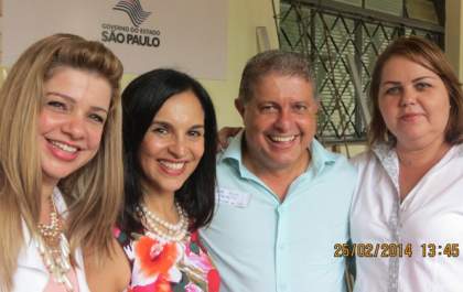 Primeira Dama Nadia Campos prestigia visita de Lú Alckmin