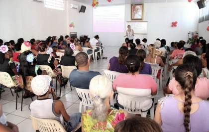 Mulheres são homenageadas em evento da Promoção Social