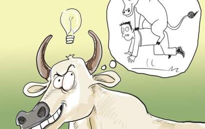 Charge: Rodeio vira esporte oficial em MS