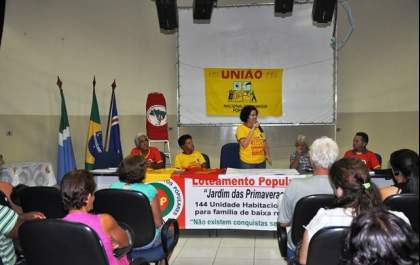 Sem-teto serão recebidos pela prefeita Márcia Moura nesta terça-feira
