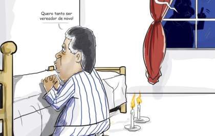 Charge: Tem ex-vereador querendo voltar