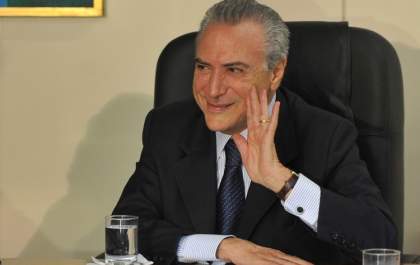 Michel Temer estará no Estado de MS amanhã para encontro