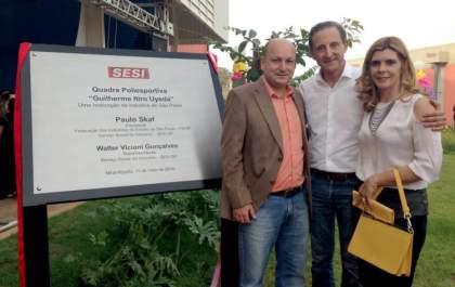 Mirandópolis inaugura novo SESI e ganha projeto esportivo