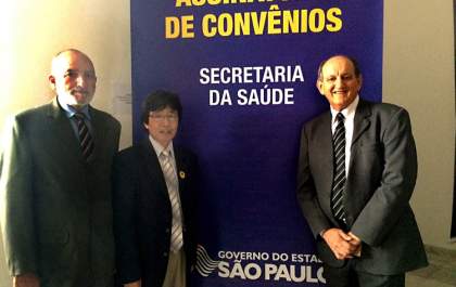 Jamil assina convênios para veículo, ambulância e equipamentos à Saúde