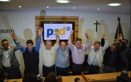 Com tempos iguais no rádio e na TV, PSD e PSDB antecipam aliança em MS