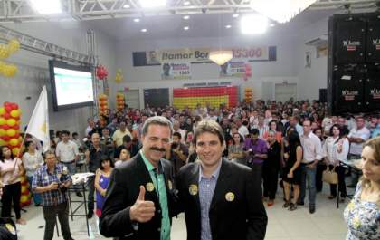 Maurício Carneiro e Itamar Borges abrem campanha em Andradina