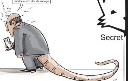 Charge do dia: Alguém aí com receio de aparecer no Secret?