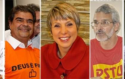 Com 'duelo livre', candidatos ao governo do Estado se encontram para primeiro debate