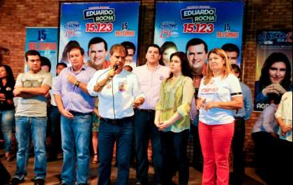 Deputado Eduardo Rocha lança oficialmente candidatura a reeleição