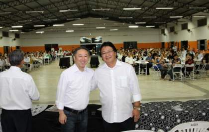 Lideranças vem à Andradina hipotecar apoio a Dr Charles e Walter Ihoshi