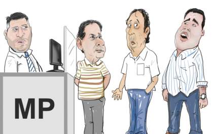 Charge - A visão de um artista sobre os fatos do dia - a - dia