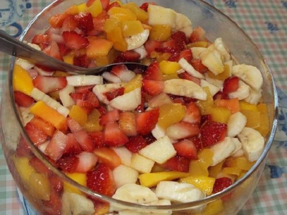 Receita De Salada De Frutas Portuguesa