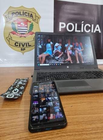 Homem é preso pela Polícia Civil de Araçatuba por armazenar pornografia